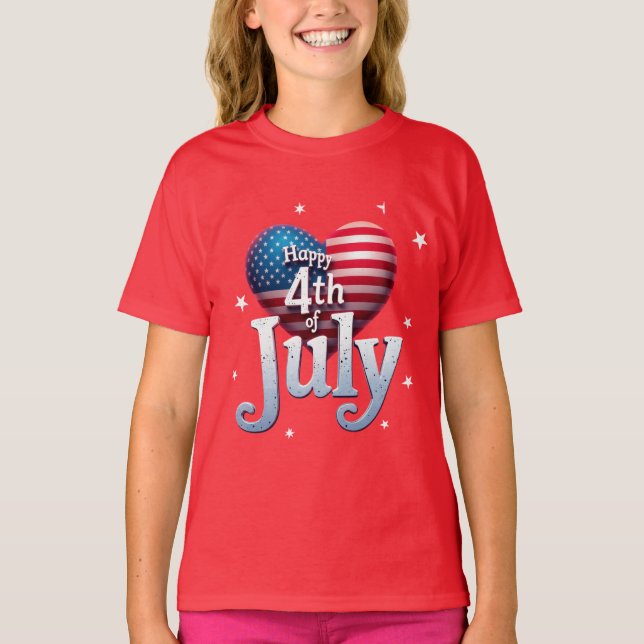 Camiseta Spirit of America: Wear Your Freedom. (Frente)