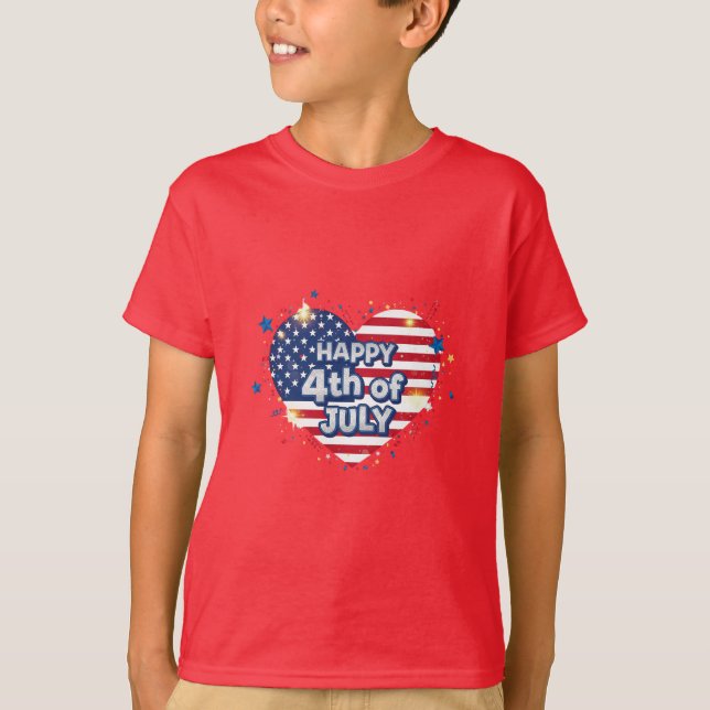 Camiseta Spirit of America: Wear Your Freedom (Frente)