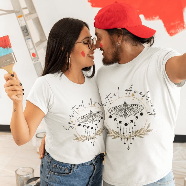 Camiseta Spiritual Awakening light T-Shirt (Spiritual Awakening T-shirt from The Beekeeper Store)