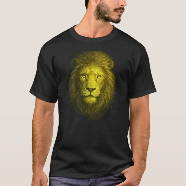 Camiseta Spiritual Lion Awakening • Inner Power & Identity  (Frente)