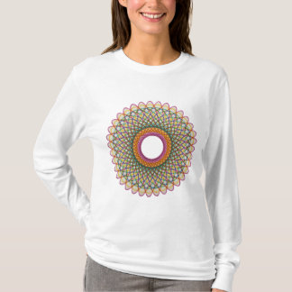 Camiseta Spirograph Pride Pattern: Pan