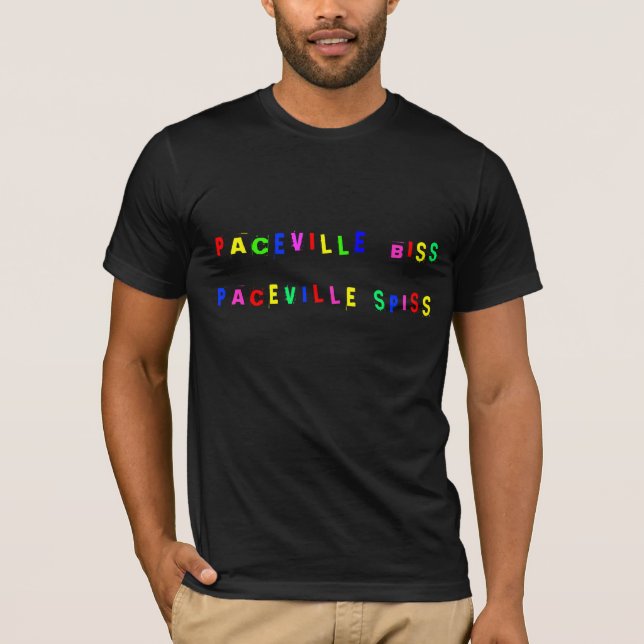 Camiseta spiss do paceville dos biss do paceville (Frente)