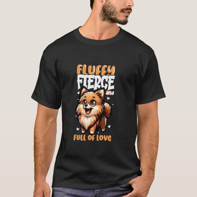 Camiseta Spitz alemão (Frente)