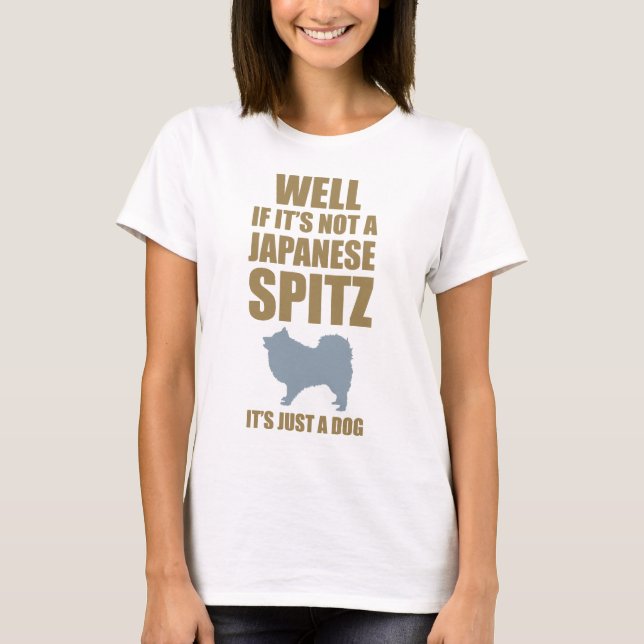 Camiseta Spitz japonês (Frente)