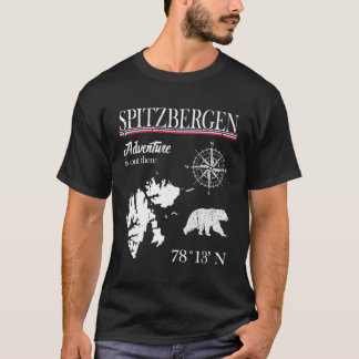 Camiseta Spitzbergen Svalbard Adventure Está Lá Na Noruega