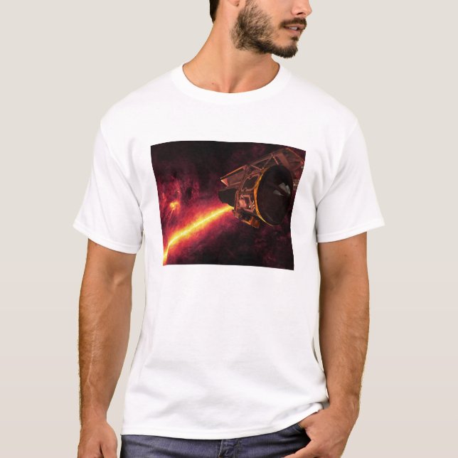 Camiseta Spitzer visto contra o céu infravermelho (Frente)