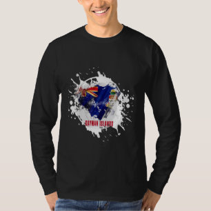 Camiseta Splash das Ilhas Cayman
