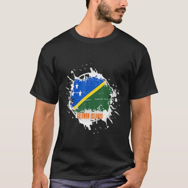 Camiseta Splash das Ilhas Salomão (Frente)