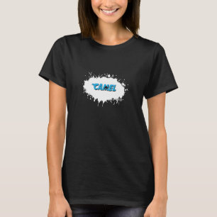 Camiseta Splash de Diversão de Camel Animal