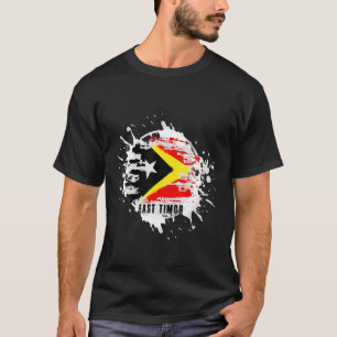 Camiseta Splash de Timor Leste