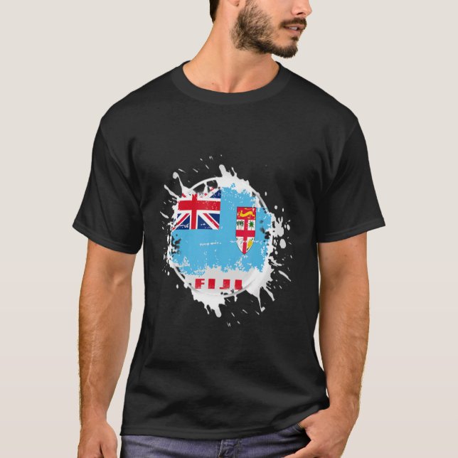 Camiseta Splash do Fiji (Frente)