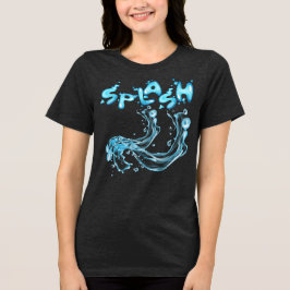 Camiseta Splash! Explosão Dinâmica de Água