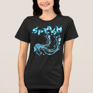 Camiseta Splash! Explosão Dinâmica de Água