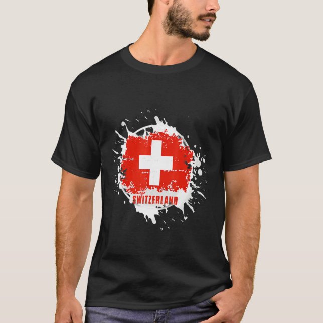 Camiseta Splash Suíça (Frente)