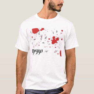 Camiseta Splatter farpado de Ibasyo
