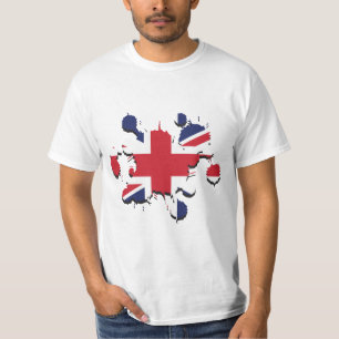 Camiseta Splatter Union Jack