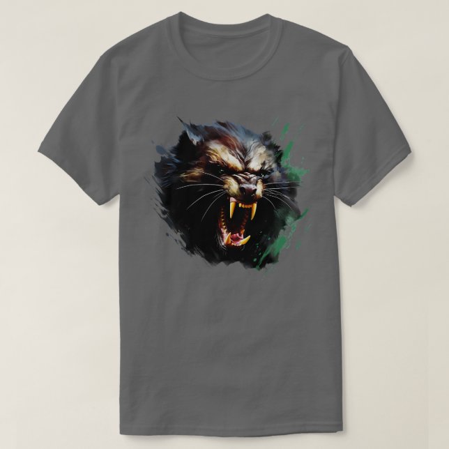 Camiseta Splatter Wolverine (Frente do Design)