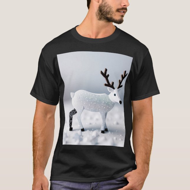 Camiseta  Splendor Snowy Scene T-Shirt (Frente)