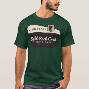 Camiseta Spling Rock Creek State Park Sinal de Boas-vindas