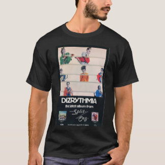 Camiseta Split Enz Dizrythmia PosterSticker V-Neck T-Shirt