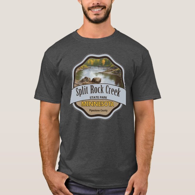 Camiseta Split Rock Creek State Park (Frente)