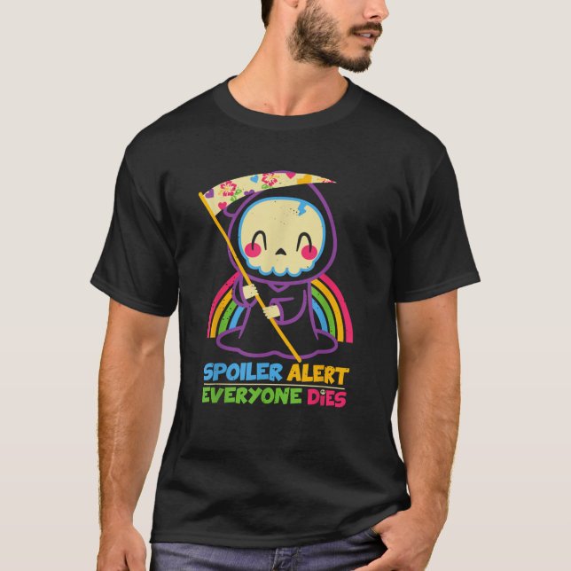 Camiseta Spoiler Alerta Todo Mundo Morre Mostrando Um Furio (Frente)