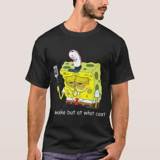 Camiseta Spongebob Acordado Mas a Que Custo Meme