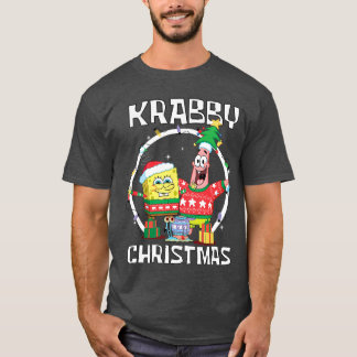 Camiseta Spongebob Squarepants Krabby Christmas Best Friend