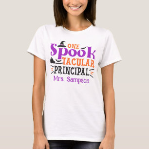 Camiseta "Spook", diretora tática Spooky Halloween Themed