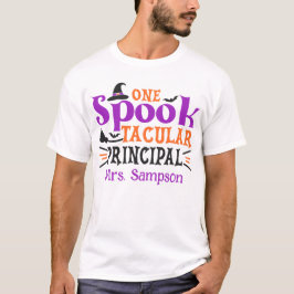 Camiseta "Spook", diretora tática Spooky Halloween Themed