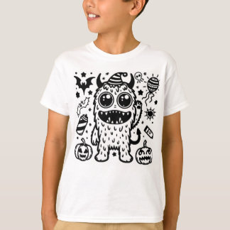 Camiseta "Spook in Style": O seu perfeito Teto de Halloween