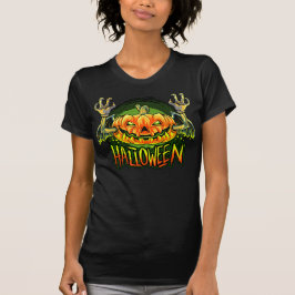 Camiseta Spookeen Neon Bat Pumpkin