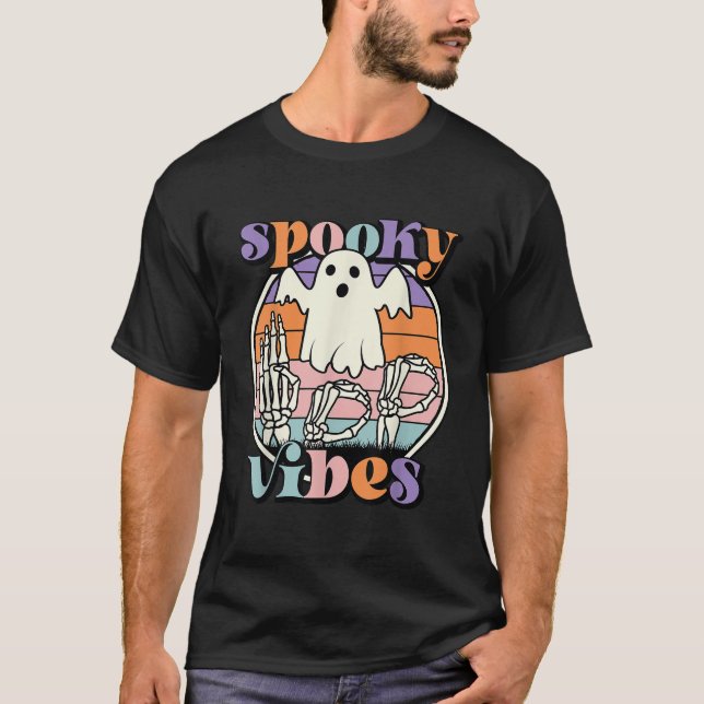 Camiseta Spookes Vibes ASL Mãos a Língua de Sinais American (Frente)