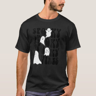 Camiseta Spookes Vibes Boo Halloween Cute Ghost Boo