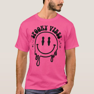 Camiseta Spookes Vibes Groovy Scary Happy Face Cos