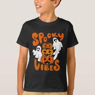 Camiseta Spookes Vibes Happy Halloween Pumpkin Boo Costumes