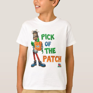 Camiseta Spookley, Pumpkin Quadrado Escolha do patch