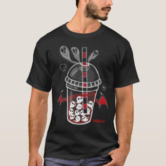 Camiseta Spooksceno Ghos-Tea Spooky Boba Emo Gótico Alt Ver