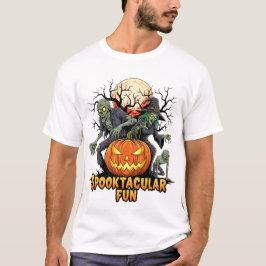 Camiseta Spooktacular Fun Halloween Night Tee