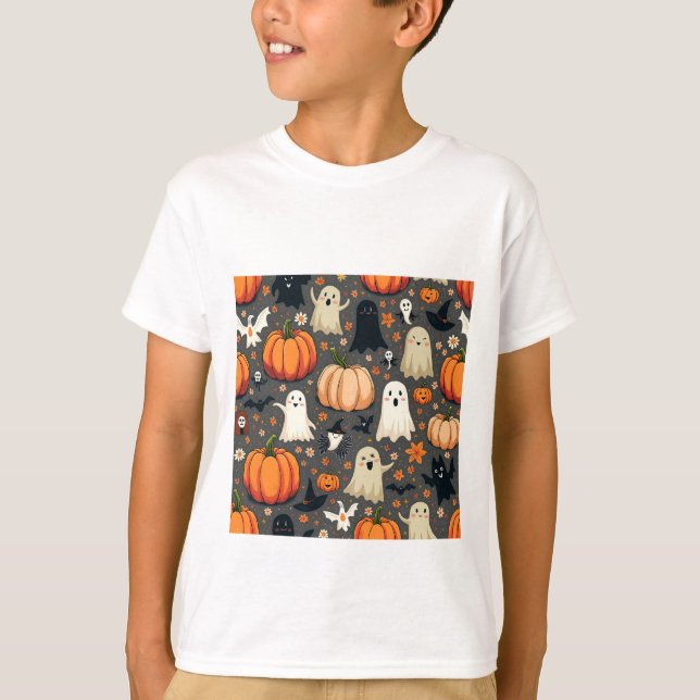 Camiseta Spooktacular Halloween (Frente)