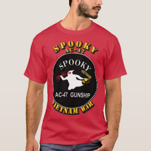 Camiseta Spooky AC 47 Vietname Txt