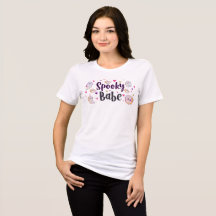 Camiseta Spooky Babe | Halloween Fofo para Meninas
