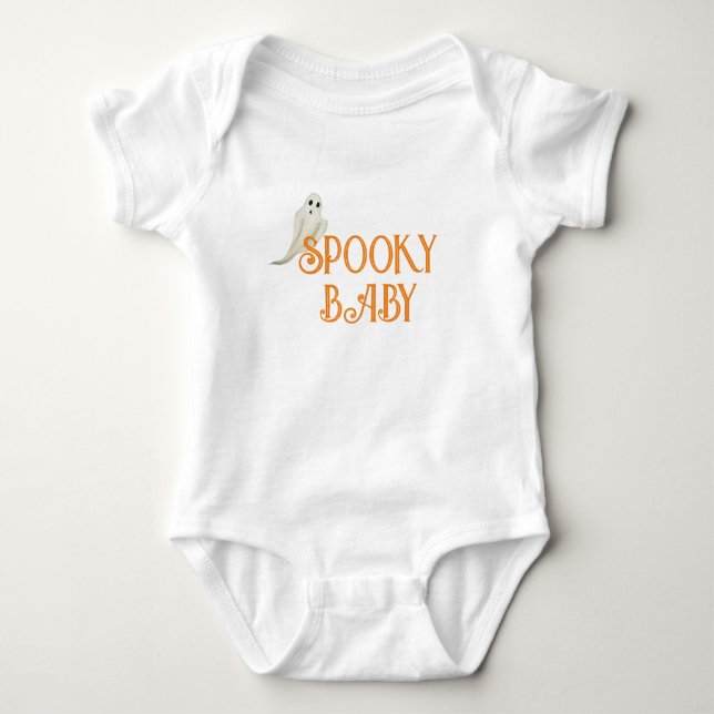 Camiseta Spooky Baby Halloween (Frente)