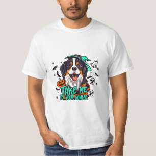 Camiseta Spooky Bernese Halloween : Leve-me ao seu Howler