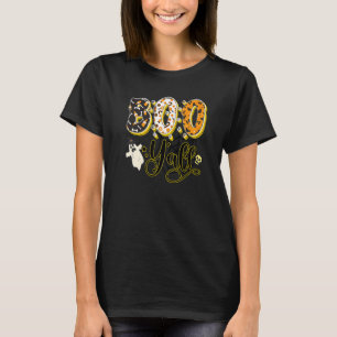 Camiseta Spooky Boo, Ghost Halloween Para Homens Mulheres K