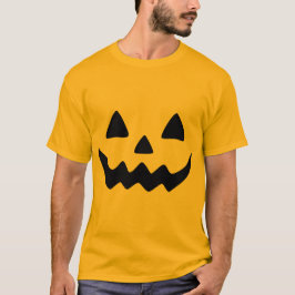 Camiseta Spooky Classic Jack-o'-Lantern Face