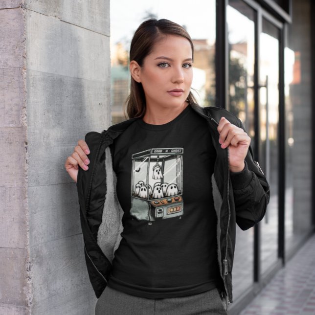 Camiseta Spooky Claw Machine Ghost Grabber (Criador carregado)