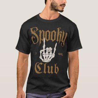 Camiseta Spooky Club Est 1693 Happy Halloween Holiday