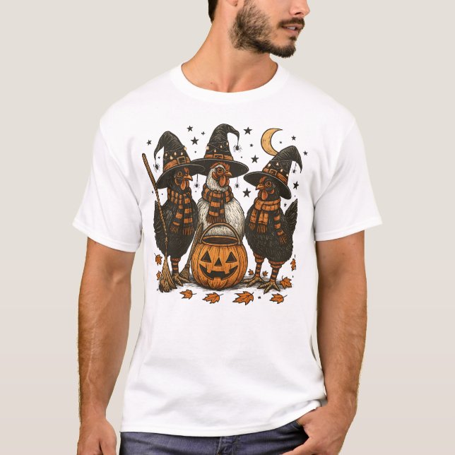 Camiseta Spooky Coop (Frente)