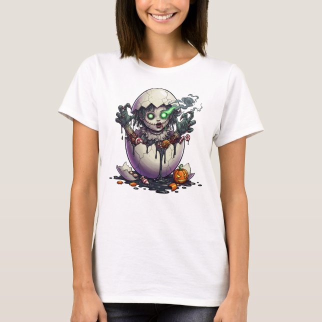 Camiseta Spooky Cute Egg Girl (Frente)